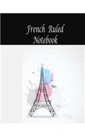 French Ruled Notebook