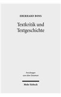 Textkritik und Textgeschichte: Studien Zur Septuaginta Und Zum Hebraischen Alten Testament