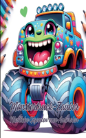 Monstertruck-Zauber: Niedliche Giganten zum Ausmalen