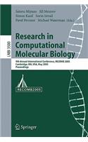 Research in Computational Molecular Biology