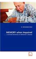 Memory When Impaired