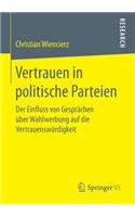 Vertrauen in Politische Parteien