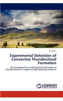 Experimental Detection of Convective Thundercloud Formation