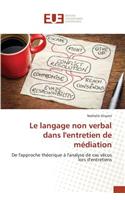 Le Langage Non Verbal Dans l'Entretien de Médiation