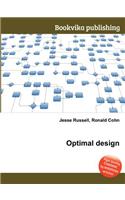 Optimal Design