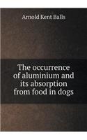 The Occurrence of Aluminium and Its Absorption from Food in Dogs