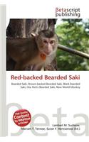 Red-Backed Bearded Saki: (English)