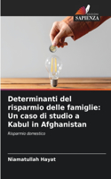 Determinanti del risparmio delle famiglie