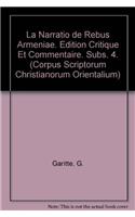 La Narratio de rebus Armeniae.  Édition critique et commentaire