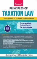 Priciples of Taxation Law Covering Syllabus of LL.B. Course of All India Universities