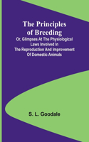 Principles of Breeding; or, Glimpses at the Physiological Laws involved in the Reproduction and Improvement of Domestic Animals