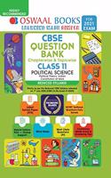 Oswaal CBSE Question Bank Class 11 Political Science Book Chapterwise & Topicwise (Reduced Syllabus) (For 2021 Exam) [Old Edition]
