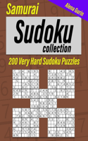 Samurai Sudoku Collection: Book for Adults, 200 Very Hard Sudoku Puzzles for Advanced Players