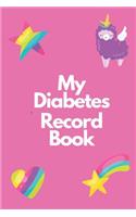 My Diabetes Record Book