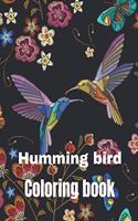 Hummingbird coloring book