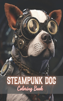 Steampunk Dog Coloring Book