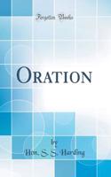 Oration (Classic Reprint)