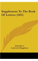 Supplement To The Book Of Letters (1831)