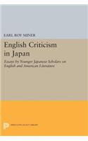 English Criticism in Japan