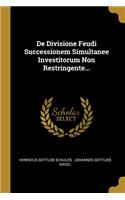 De Divisione Feudi Successionem Simultanee Investitorum Non Restringente...
