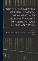 Notes and Statistics of Organization, Armament, and Military Progress Im American and European Armies