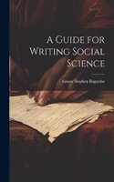 Guide for Writing Social Science