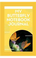 My Butterfly Notebook Journal (Lined Pages)