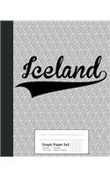 Graph Paper 5x5: ICELAND Notebook(3057 Weezag Graph Paper 5x5 Notebook)