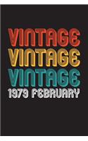 Vintage Vintage Vintage 1979 February
