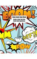 Blank Comic Book Blank Create & Draw Your Own Superheros