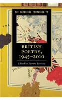 The Cambridge Companion to British Poetry, 1945–2010