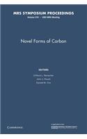 Novel Forms of Carbon: Volume 270
