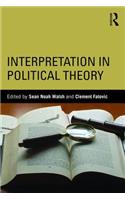 Interpretation in Political Theory