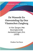 De Wanorde En Omwenteling Op Den Vlaamschen Zangberg