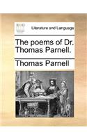 The Poems of Dr. Thomas Parnell.: (English)