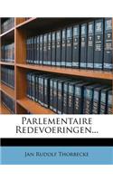 Parlementaire Redevoeringen...
