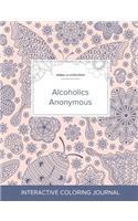 Adult Coloring Journal: Alcoholics Anonymous (Animal Illustrations, Ladybug)