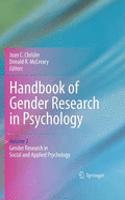 Handbook of Gender Research in Psychology