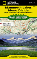 Mammoth Lakes, Mono Divide Map [Inyo and Sierra National Forests]: Inyo and Sierra National Forests