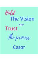 Hold The Bision and Trust The Process Cesar's