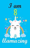 I am 8 & llamazing