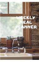 Weekly Meal Planner: Track And Plan Your Meals Weekly ( Week Food Planner / Diary / Log / Journal ): Meal Prep And Planning Grocery Notebook Journal 6 x 9, 120 Pages