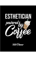 Esthetician Powered By Coffee 2020 Planner