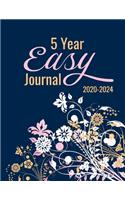 5 Year Easy Journal 2020-2024