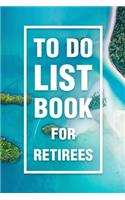 To Do List Book For Retirees