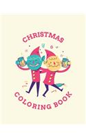 Christmas Coloring Book: Coloring Toy Gifts for Children or Toddlers - Cute Easy and Relaxing Large Print Birthday Gifts