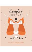 Couple's Journal: A His and Hers Year Long Planner (Foxes)