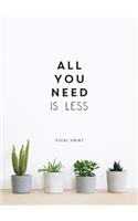All You Need is Less: Minimalist Living for Maximum Happiness
