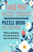 Word Search Large Print Book for Seniors