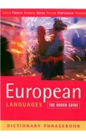 European Languages: A Rough Guide Dictionary Phrasebook (Rough Guide Dictionary Phrasebooks)